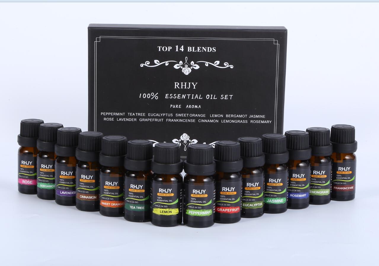 High-Quality Essential Oil Set with Diffuser