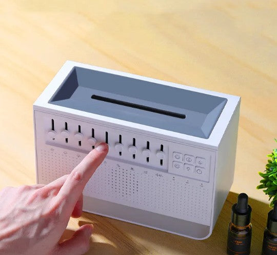 White Noise Simulation Flame Aromatherapy Machine