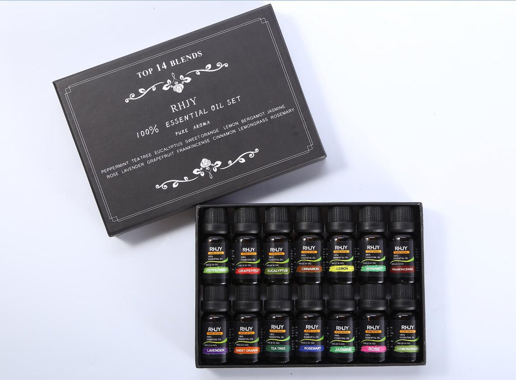 High-Quality Essential Oil Set with Diffuser
