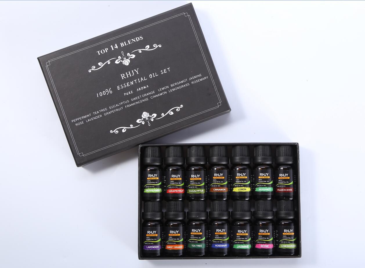 High-Quality Essential Oil Set with Diffuser
