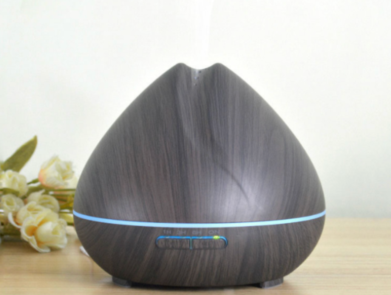 Wood Grain Humidifier with Essential Oil Diffuser