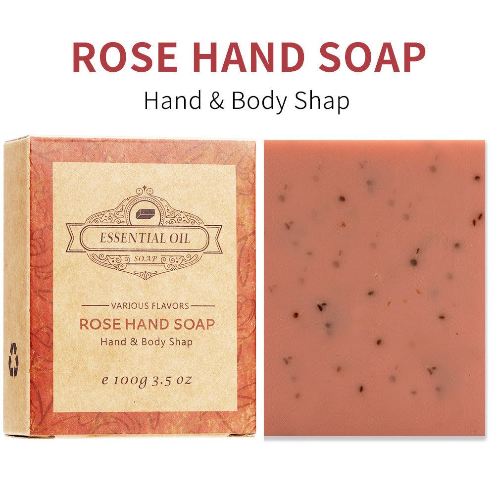 Lavender Plant Oil Scrub Soap for Holiday Gifts