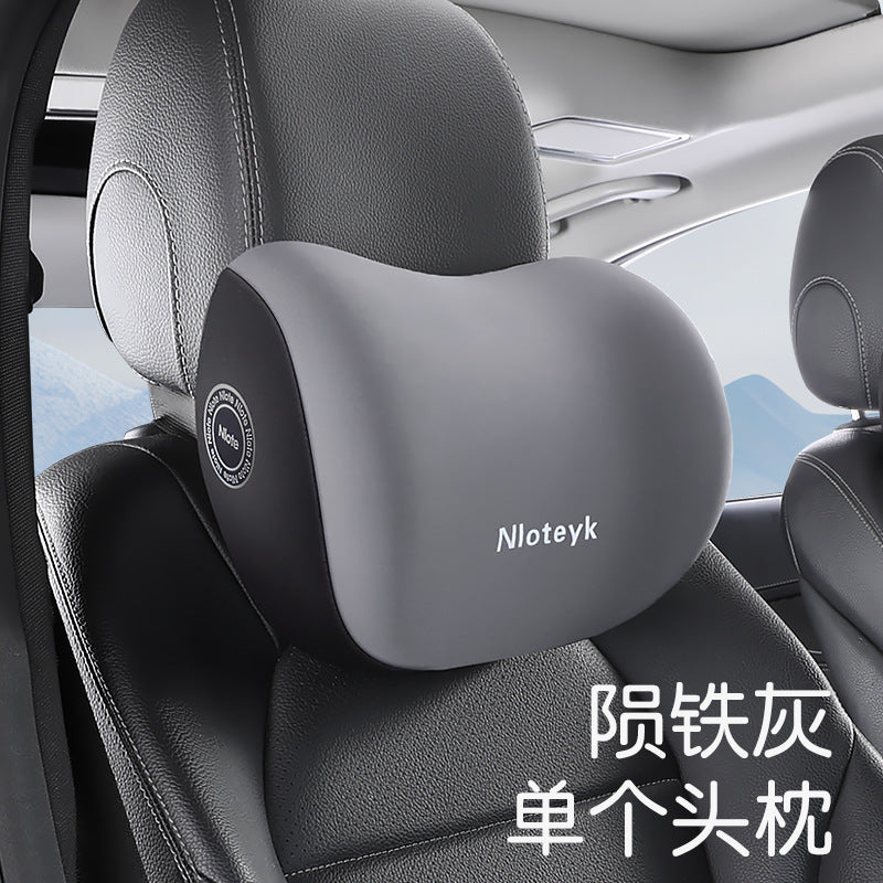 Car Memory Foam Neck Pillow and Lumbar Support Cushion