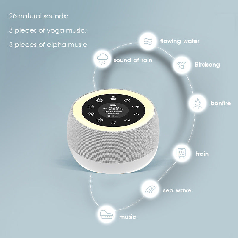 New White Noise Speaker with Sleep Light Function