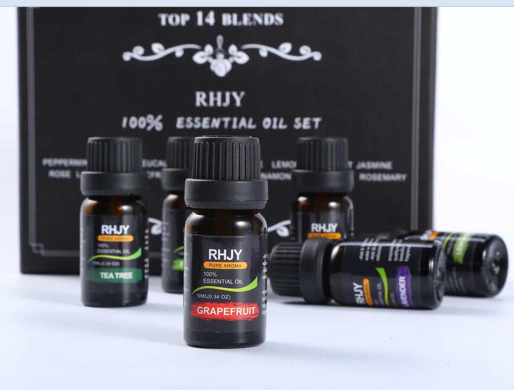 High-Quality Essential Oil Set with Diffuser