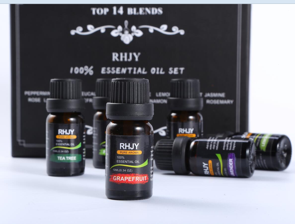 High-Quality Essential Oil Set with Diffuser