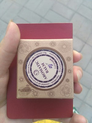 Thai Aromatic Lavender Sleep Balm with Essential Oils